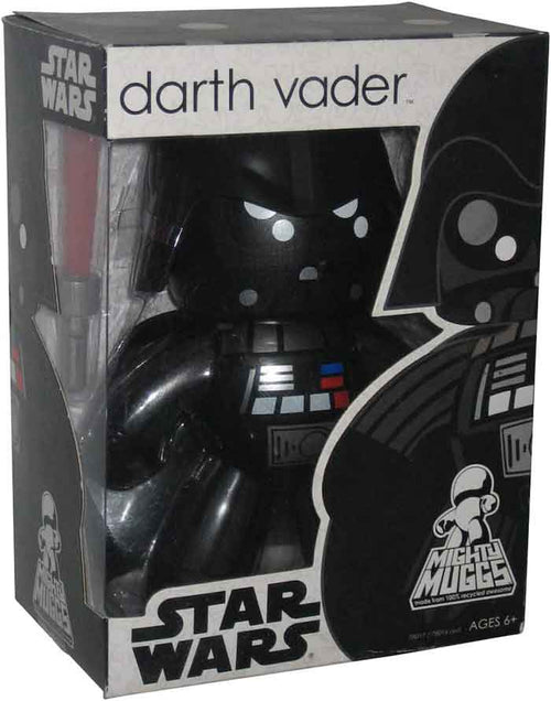 Star Wars 3.75 Inch Static Figure Mighty Muggs - Darth Vader (Shelf Wear Packaging)