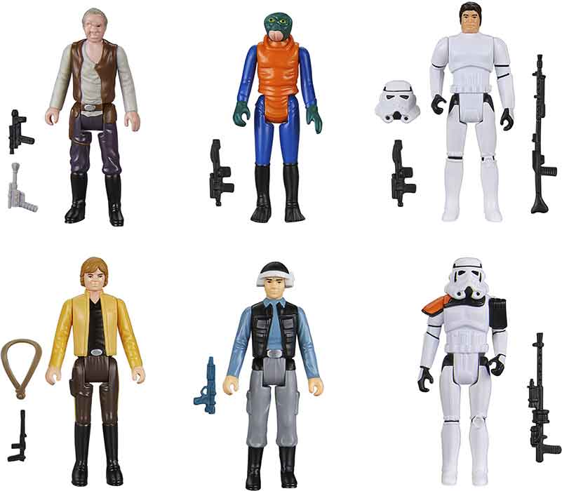 Star Wars Retro Collection 3.75 Inch Action Figure Box Set - A New Hope Multi-Pack