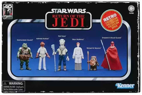 Star Wars Retro Collection 3.75 Inch Action Figure Box Set - Rotj 6 Figure Multi Pack