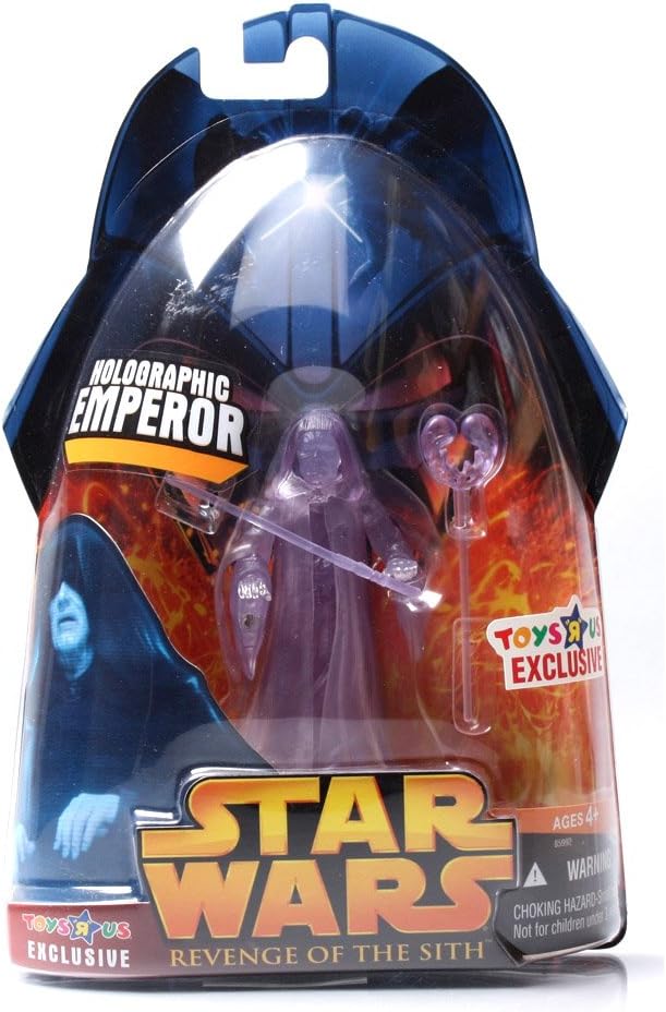 Star Wars Revenge Of The Sith 3.75 Inch Action Figure - Holographic Emperor