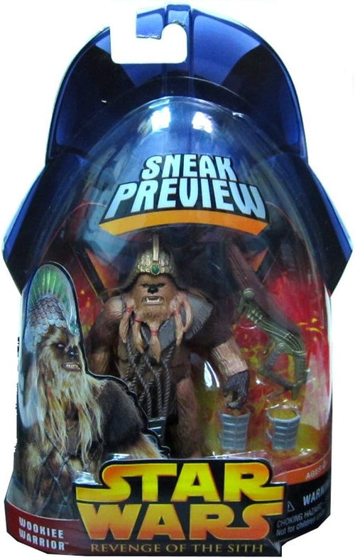 Star Wars Revenge Of The Sith 3.75 Inch Action Figure - Wookie Warrior