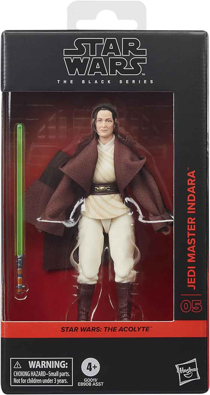 Star Wars The Black Series Acolytes 6 Inch Action Figure (2024 Wave 3A) - Jedi Master Indara #05