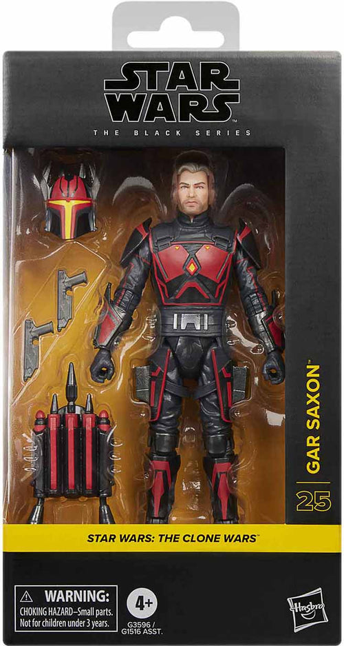 Star Wars The Black Series 6 Inch Action Figure (2026 Wave 3A) - Gar Saxon #25 (Pre-Order Ships Nov. 2026)