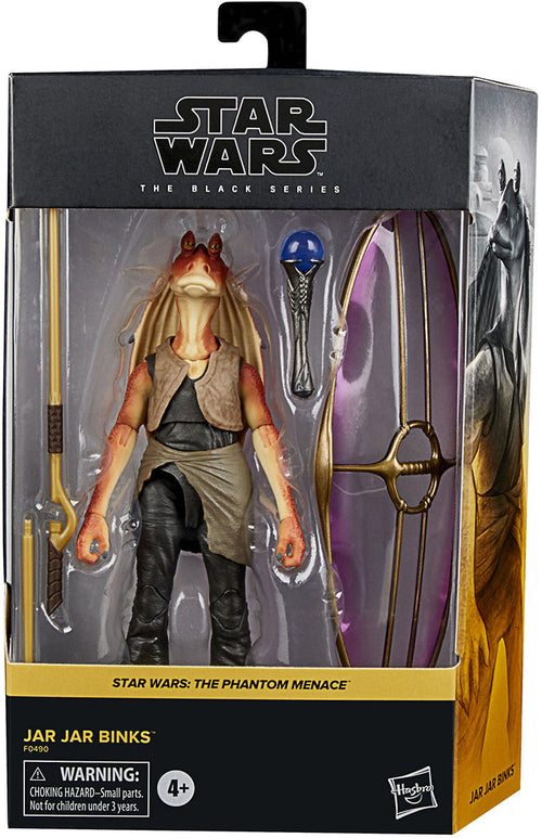 Star Wars The Black Series 6 Inch Action Figure Box Art Deluxe - Jar Jar Binks