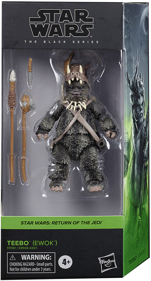 Star Wars The Black Series Box Art 6 Inch Action Figure Wave 1 - Teebo (Ewok) #02