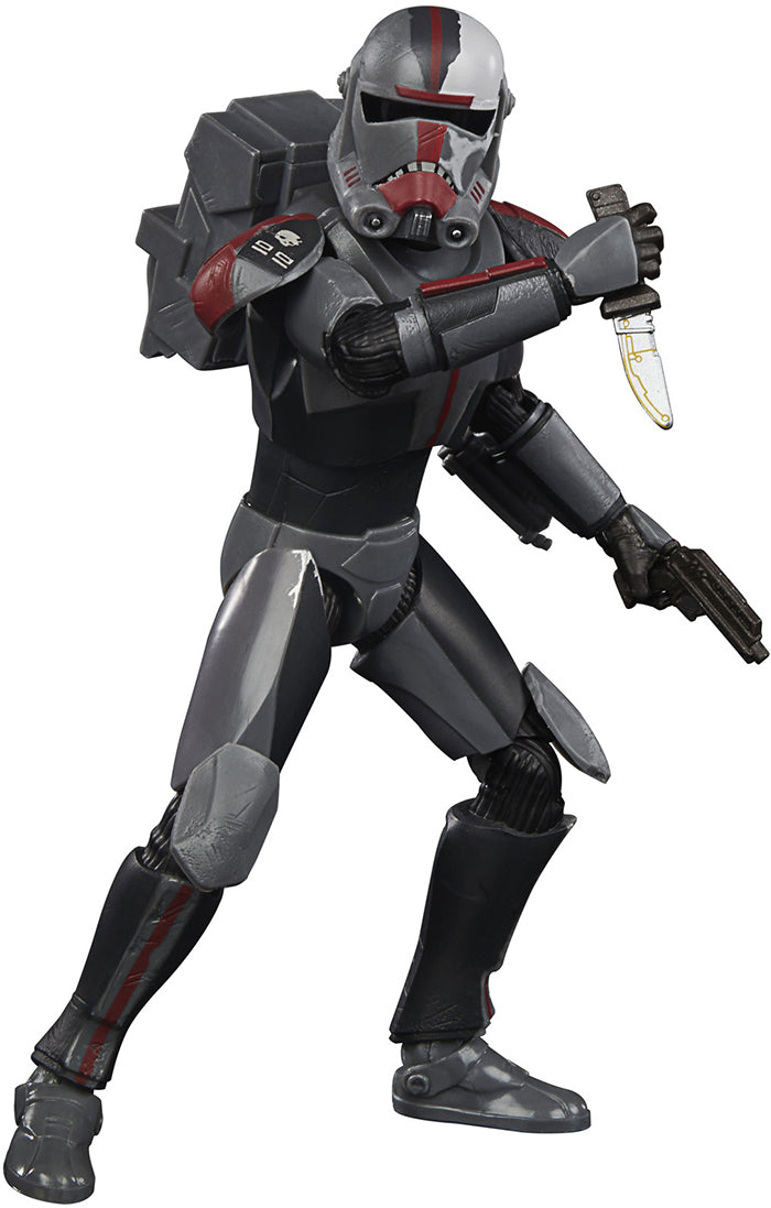 Star Wars The Black Series Box Art 6 Inch Action Figure - Bad Batch Hunter Reissue