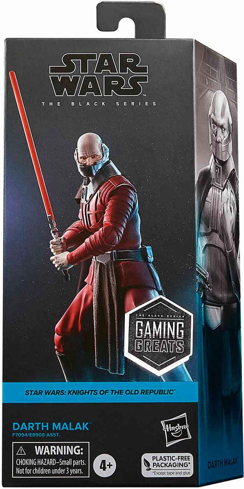 Star Wars The Black Series 6 Inch Action Figure Box Art - Darth Malak Reissue