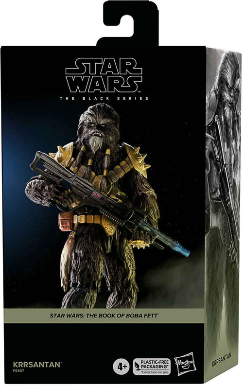Star Wars The Black Series 6 Inch Action Figure Deluxe - Krrsantan (Sub-Standard Packaging)
