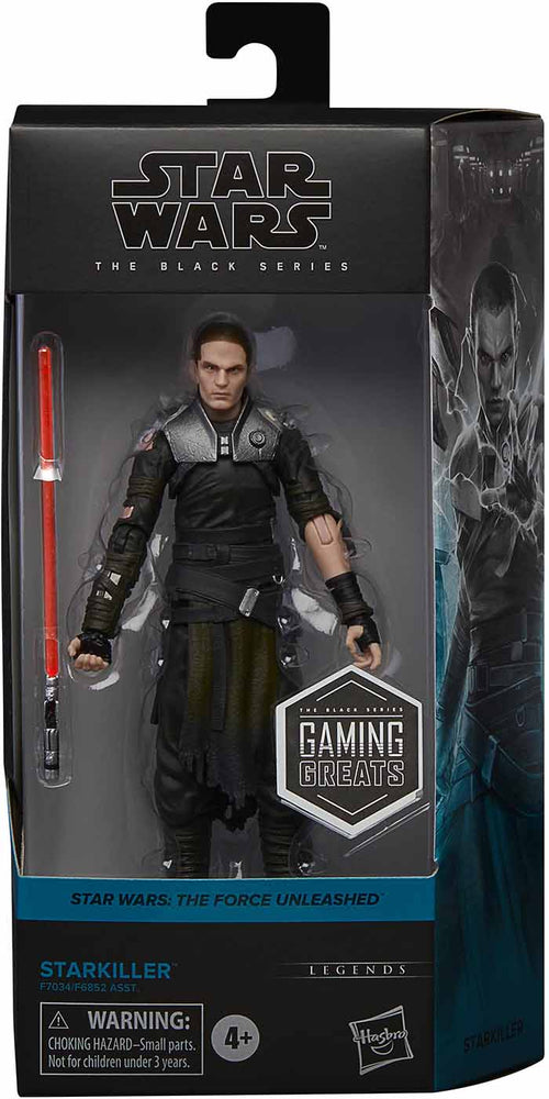 Star Wars The Black Series Disney+ Ahsoka 6 Inch Action Figure Box Art (2023 Wave 3B) - Starkiller Reissue