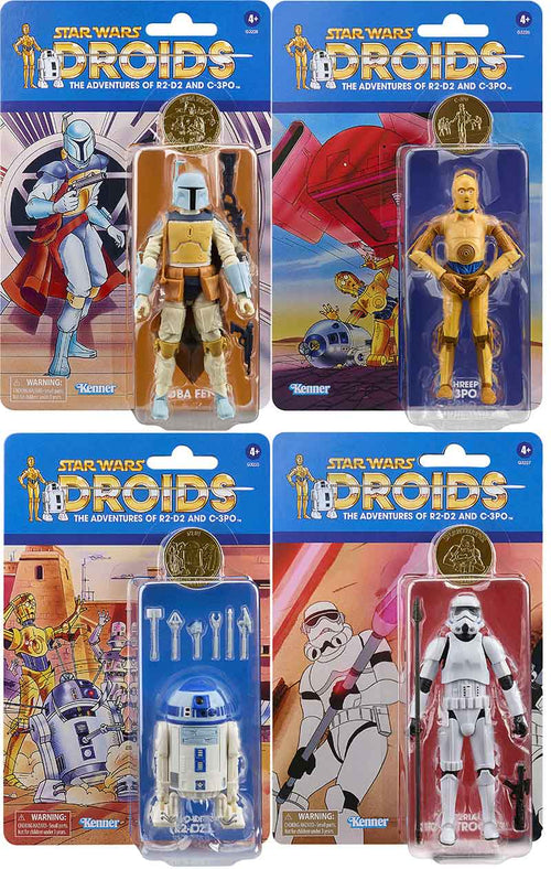Star Wars The Black Series Droids 6 Inch Action Figure - Set of 4 (Pre-Order Ships Sept. 2026)