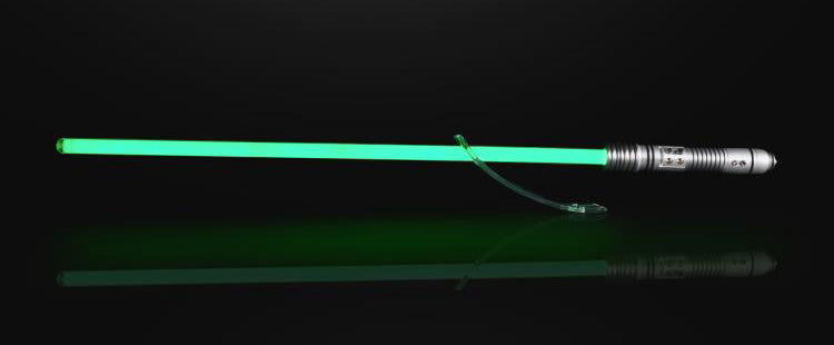 Star Wars The Black Series Life Size Lightsaber Force FX Lightsaber - Kit Fisto Lightsaber