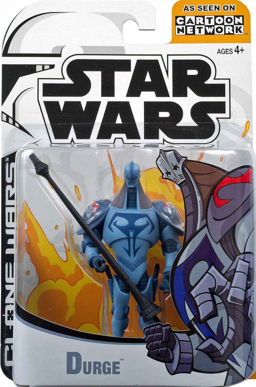 Star Wars The Clone Wars 3.75 Inch Action Figure Cartoon Network - Durge