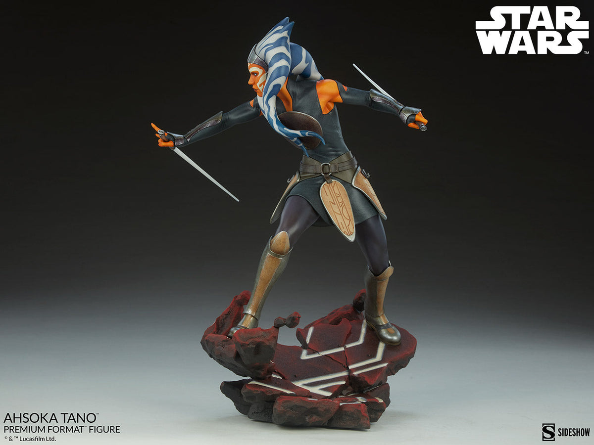 Star Wars The Clone Wars 20 Inch Statue Figure Premium Format - Ahsoka Tano Sideshow 200557