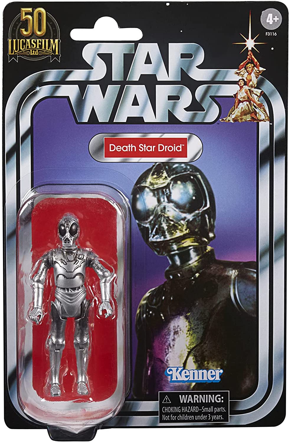 Star Wars The Vintage Collection 3.75 Inch Action Figure 50th Anniversary Exclusive - Death Star Droid VC197