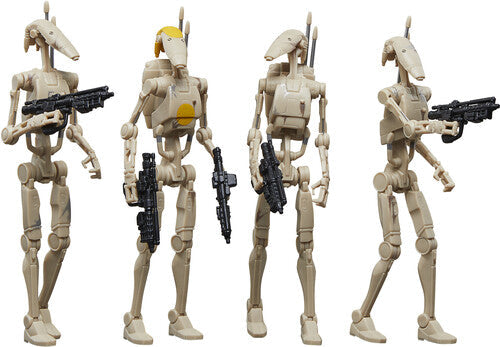 Star Wars The Vintage Collection 3.75 Inch Action Figure Box Set - Battle Droid 4-Pack