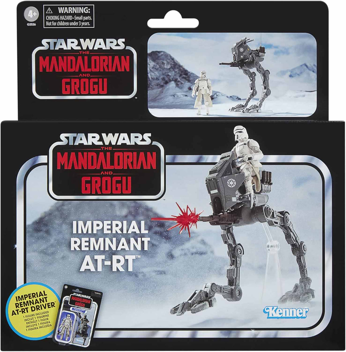 Star Wars The Vintage Collection 3.75 Inch Scale Vehicle Figure - Imperial Remnant AT-RT & Driver VC396