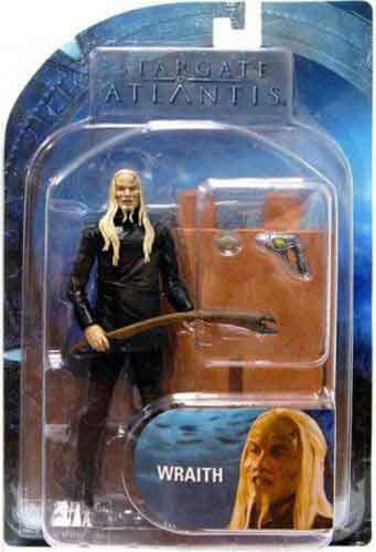 Stargate Atlantis  6 Inch Action Figure   - Wraith (Sub-Standard Packaging)