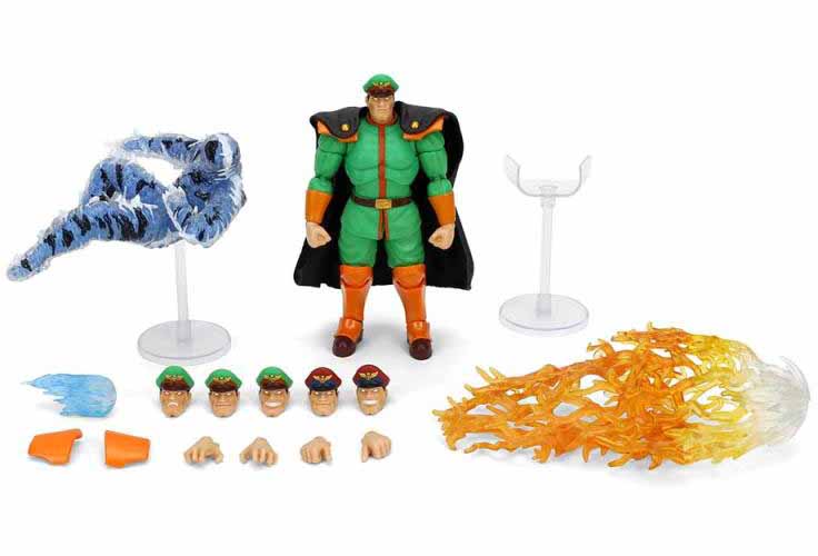 Street Fighter 2 The Final Challengers 6 Inch Action Figure Deluxe Exclusive - M. Bison SDCC