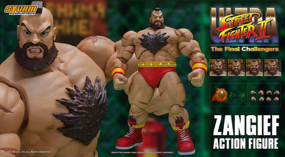 Street Fighter The Final Challenger 9 Inch Action Figure - Zangief