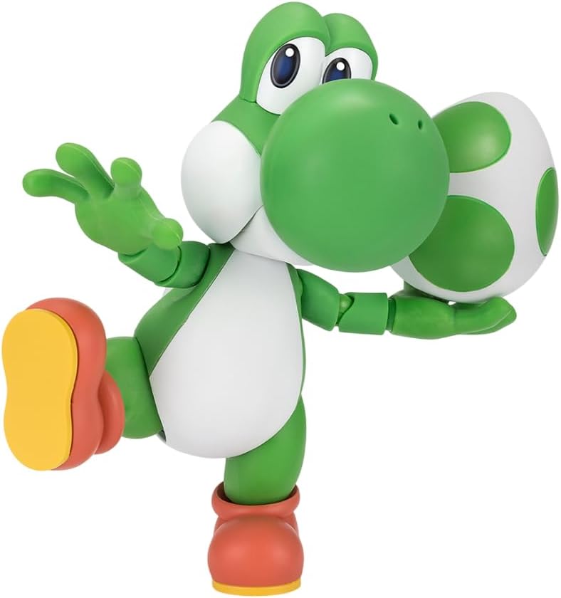 Super Mario 5 Inch Action Figure S.H. Figuarts - Yoshi Reissue