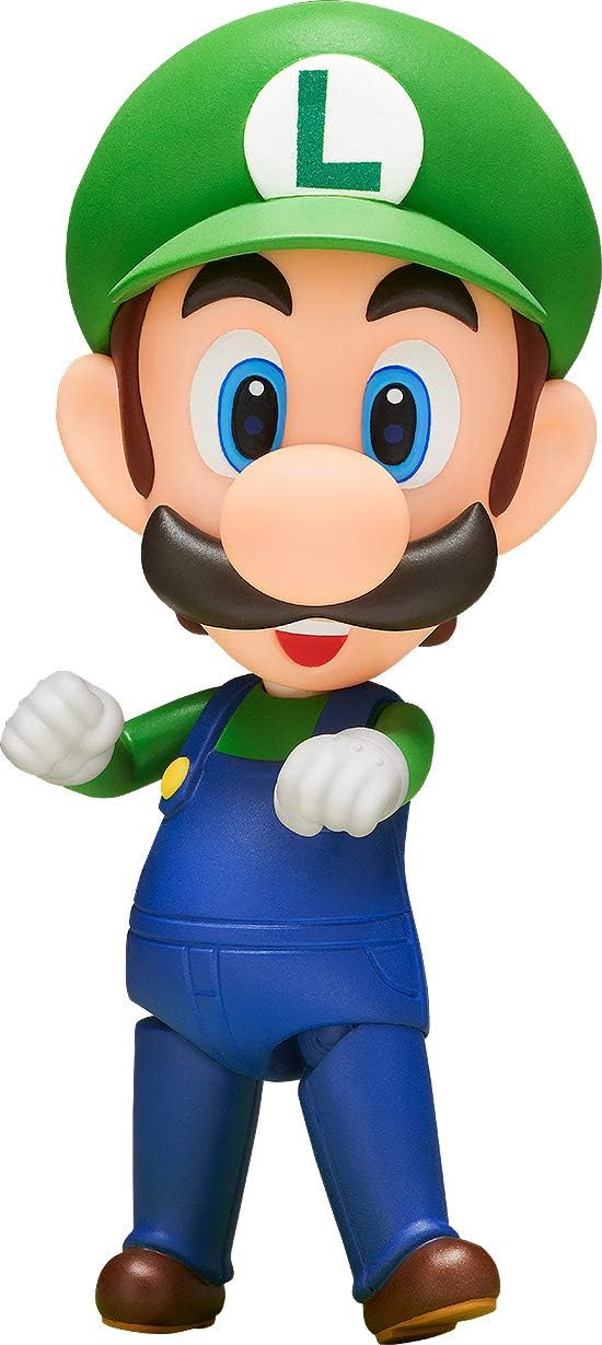 Super Mario World 4 Inch Action Figure Nendoroid - Luigi Reissue
