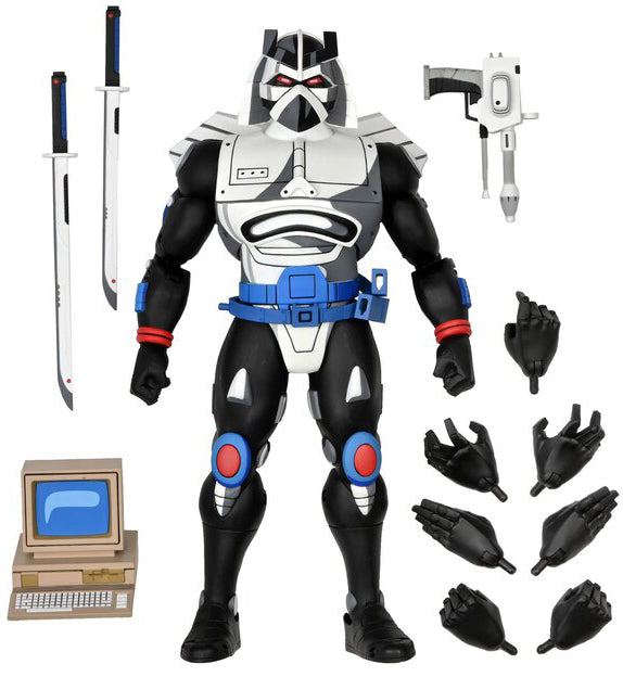 Teenage Mutant Ninja Turtles 1980 Cartoon 10 Inch Action Figure Ultimate Series - Chrome Dome