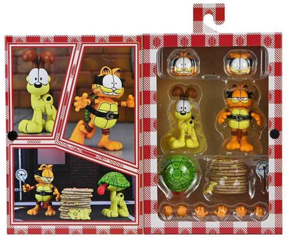 Teenage Mutant Ninja Turtles Garfield 3 Inch Action Figure Ultimate - Garfello & Odie