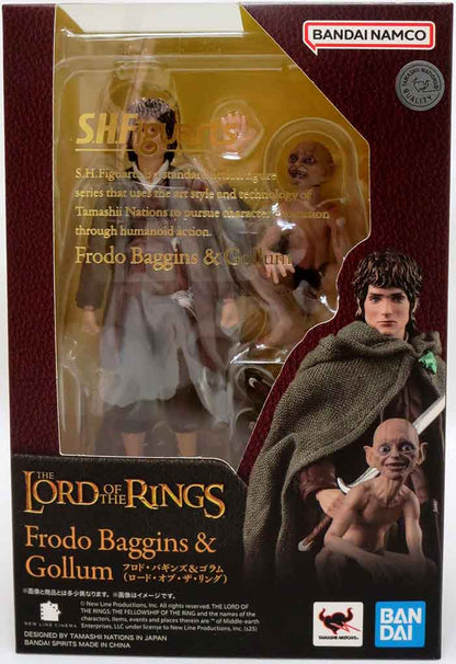 The Lord of The Rings 5 Inch Action Figure S.H.Figuarts - Frodo Baggins & Gollum