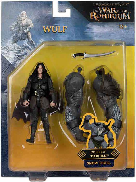 The Lord Of The Rings The War of the Rohirrim 4 Inch Action Figure BAF Snow Troll - Wulf