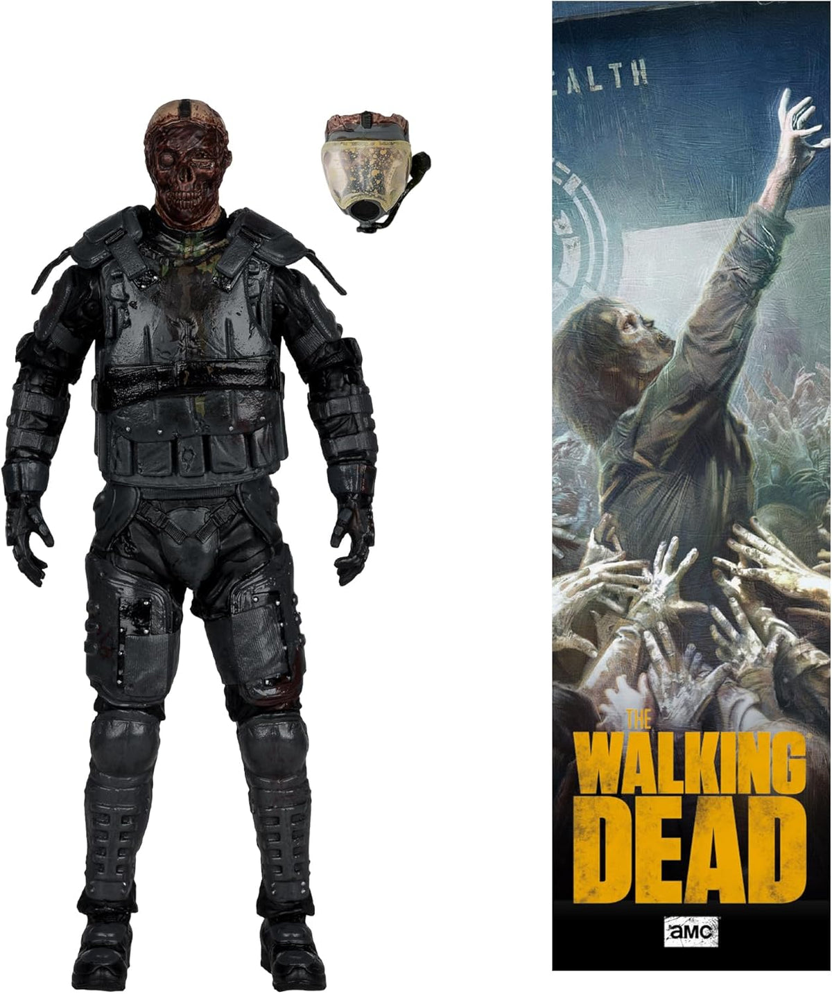 The Walking Dead 5 Inch Action Figure Wave 2 - Gas Mask Zombie