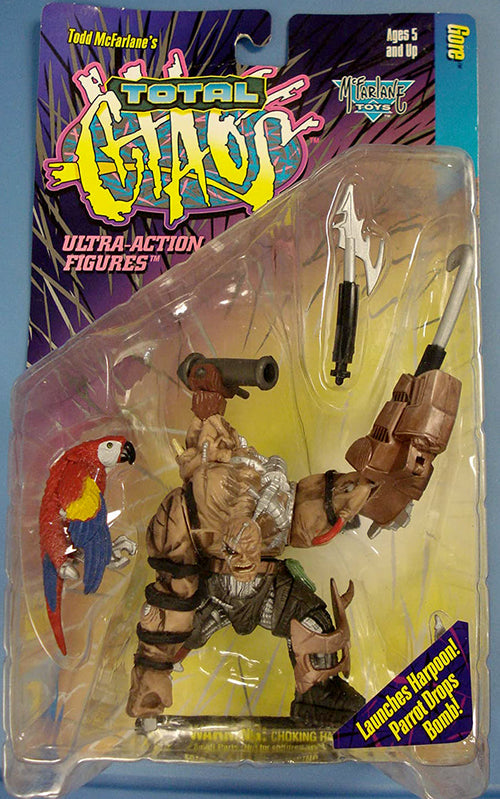 Total Chaos 6 Inch Action Figure Series 1 - Gore (Shelf Wear Packaging)