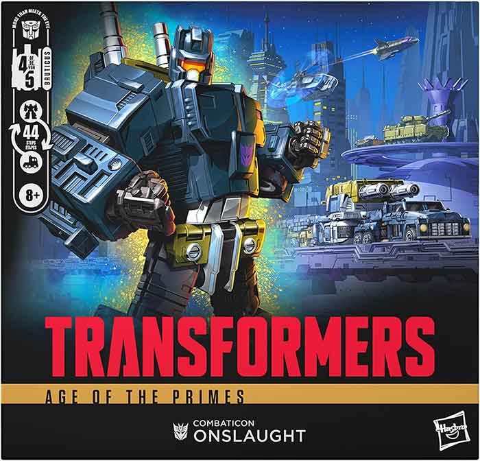 Transformers Age Of The Primes 7 Inch Action Figure Commander Class - Onslaught (Sub-Standard Packaging)
