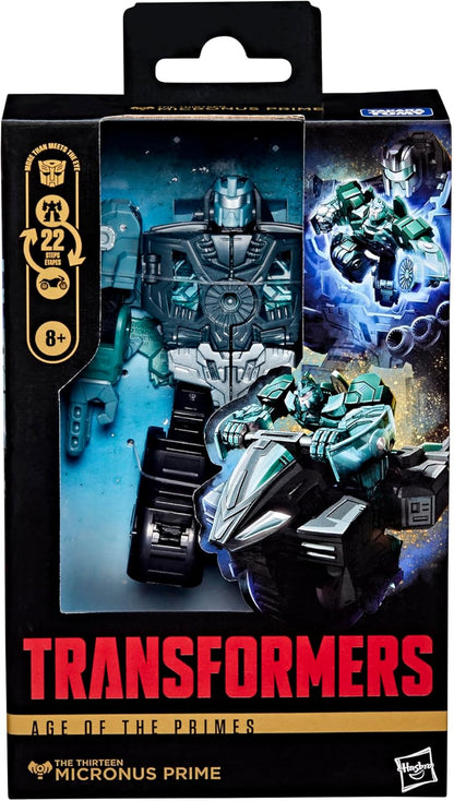 Transformers Age Of The Primes 6 Inch Action Figure Deluxe Class (2025 Wave 3) - Micronus Prime