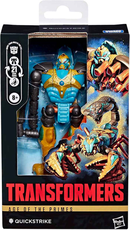 Transformers Age Of The Primes 6 Inch Action Figure Deluxe Class (2026 Wave 1) - Quickstrike