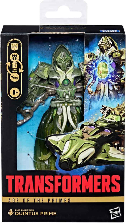 Transformers Age Of The Primes 6 Inch Action Figure Deluxe Class (2026 Wave 1) - The Thirteen Quintus Prime