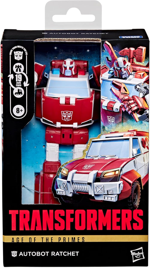 Transformers Age Of The Primes 6 Inch Action Figure Deluxe Class (2026 Wave 2) - Ratchet