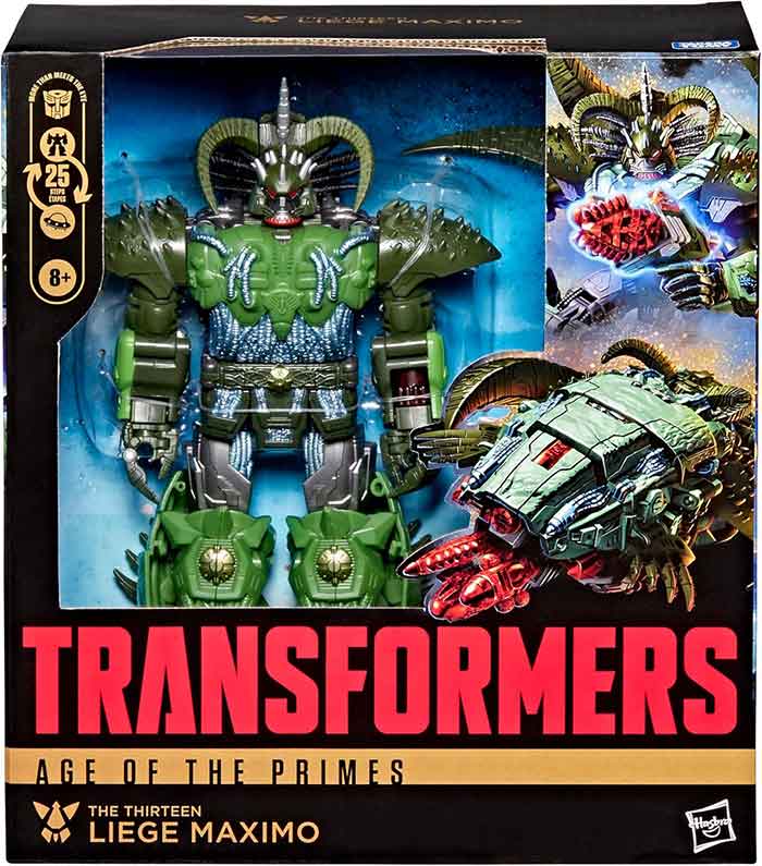 Transformers Age Of The Primes 8 Inch Action Figure Leader Class (2026 Wave 2) - Thirteen Liege Maximo
