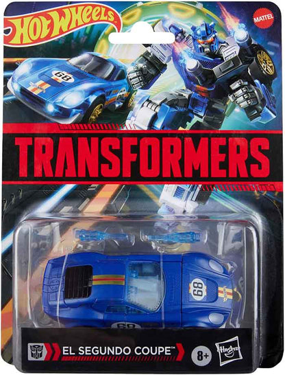 Transformers Collaborative Hot Wheels 5 Inch Action Figure Deluxe Class - El Segundo Coupe