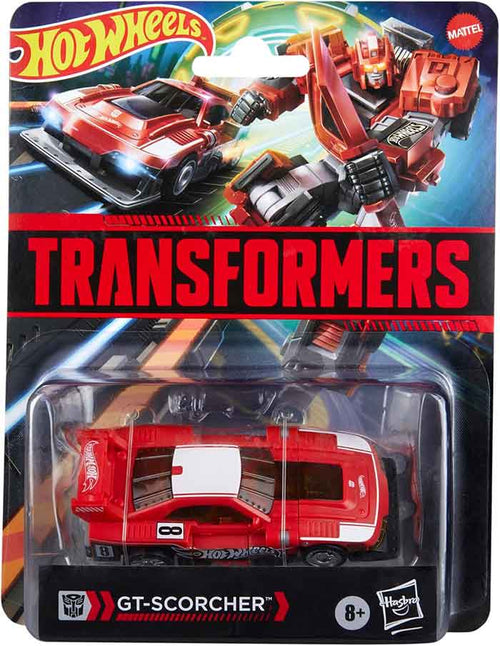 Transformers Collaborative Hot Wheels 5 Inch Action Figure Deluxe Class - GT-Scorcher