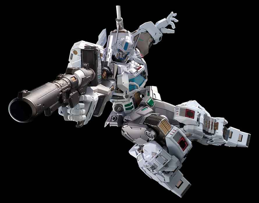 Transformers Collectors 8 Inch Action Figure Flame Toys - Ultra Magnus Kuro Kara Kuri White (Pre-Order Ships August 2026)