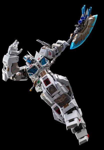 Transformers Collectors 8 Inch Action Figure Flame Toys - Ultra Magnus Kuro Kara Kuri White (Pre-Order Ships August 2026)