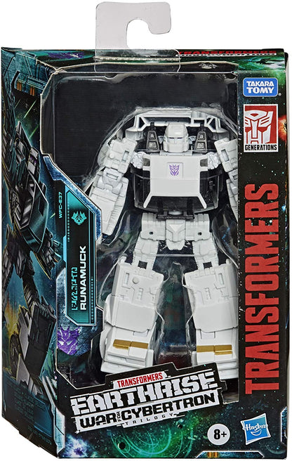 Transformers Earthrise War For Cybertron 6 Inch Action Figure Deluxe Class - Runamuck Reissue