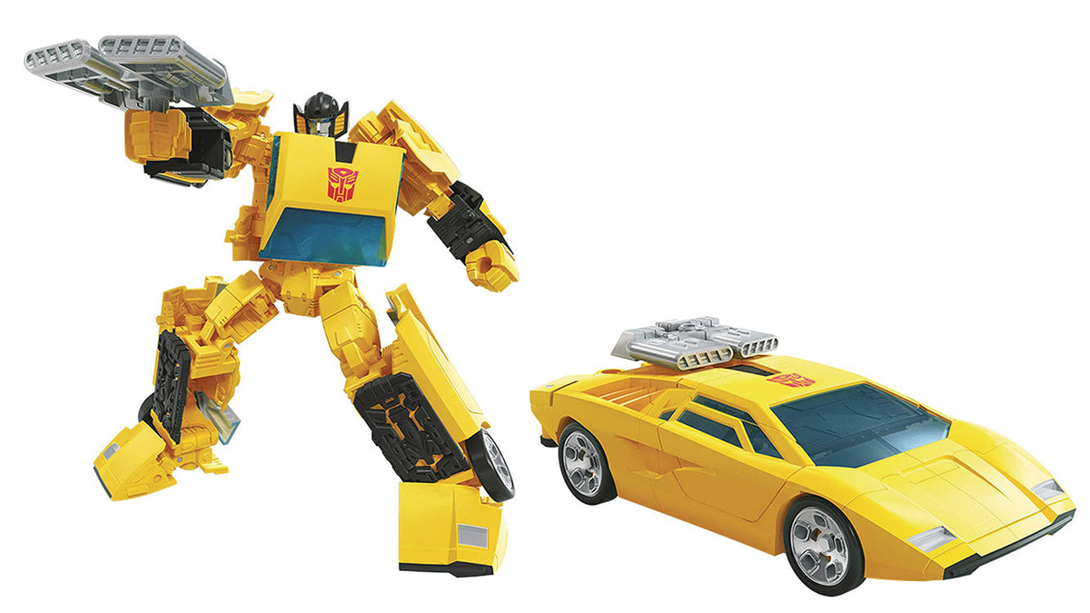 Transformers Earthrise War For Cybertron 6 Inch Action Figure Deluxe Class - Sunstreaker Reissue