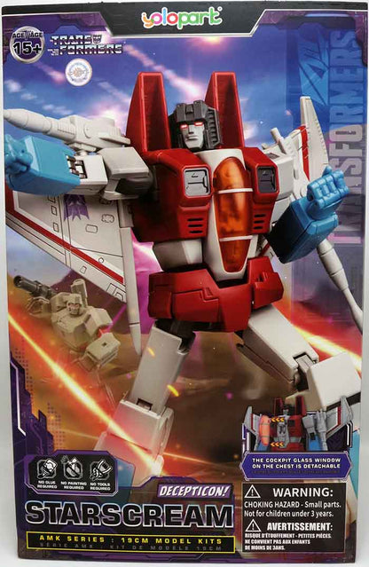 Transformers Generation 1 6 Inch Model Kit AMK Series - Starscream