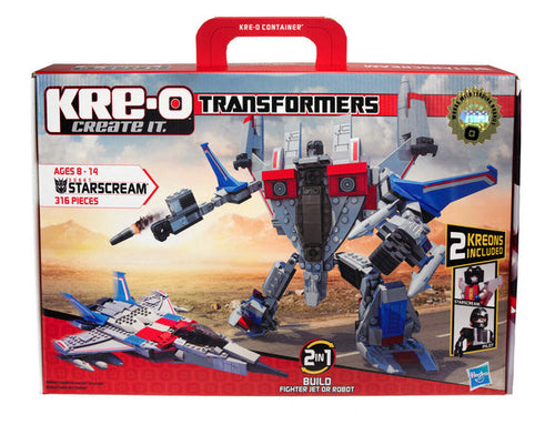 Transformers Kre-O 316 Pieces Lego Style Action Figure - Starscream