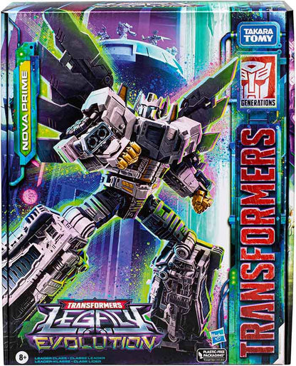 Transformers Legacy Evolution 8 Inch Action Figure Leader Class - Nova Prime