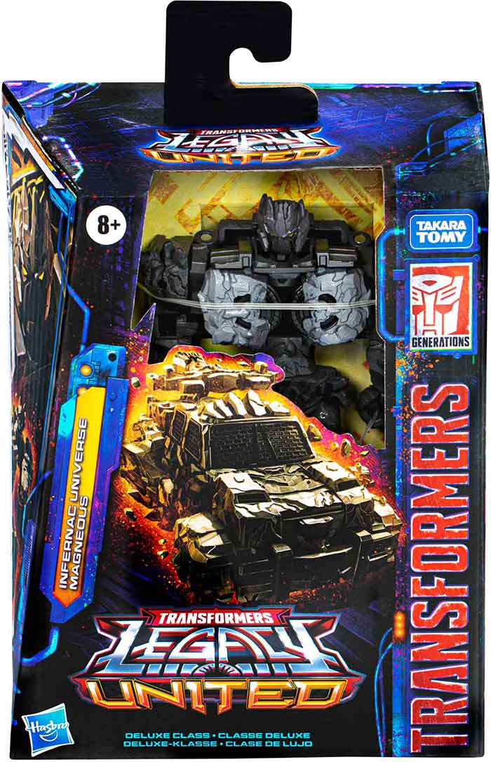 Transformers Legacy United 6 Inch Action Figure Deluxe Class (2024 Wave 1) - Magneous
