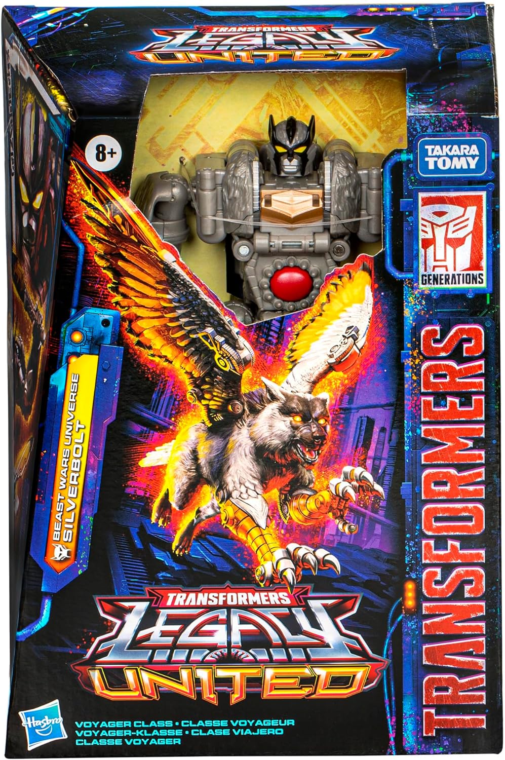 Transformers Legacy United 7 Inch Action Figure Voyager Class (2024 Wave 2) - Silverbolt