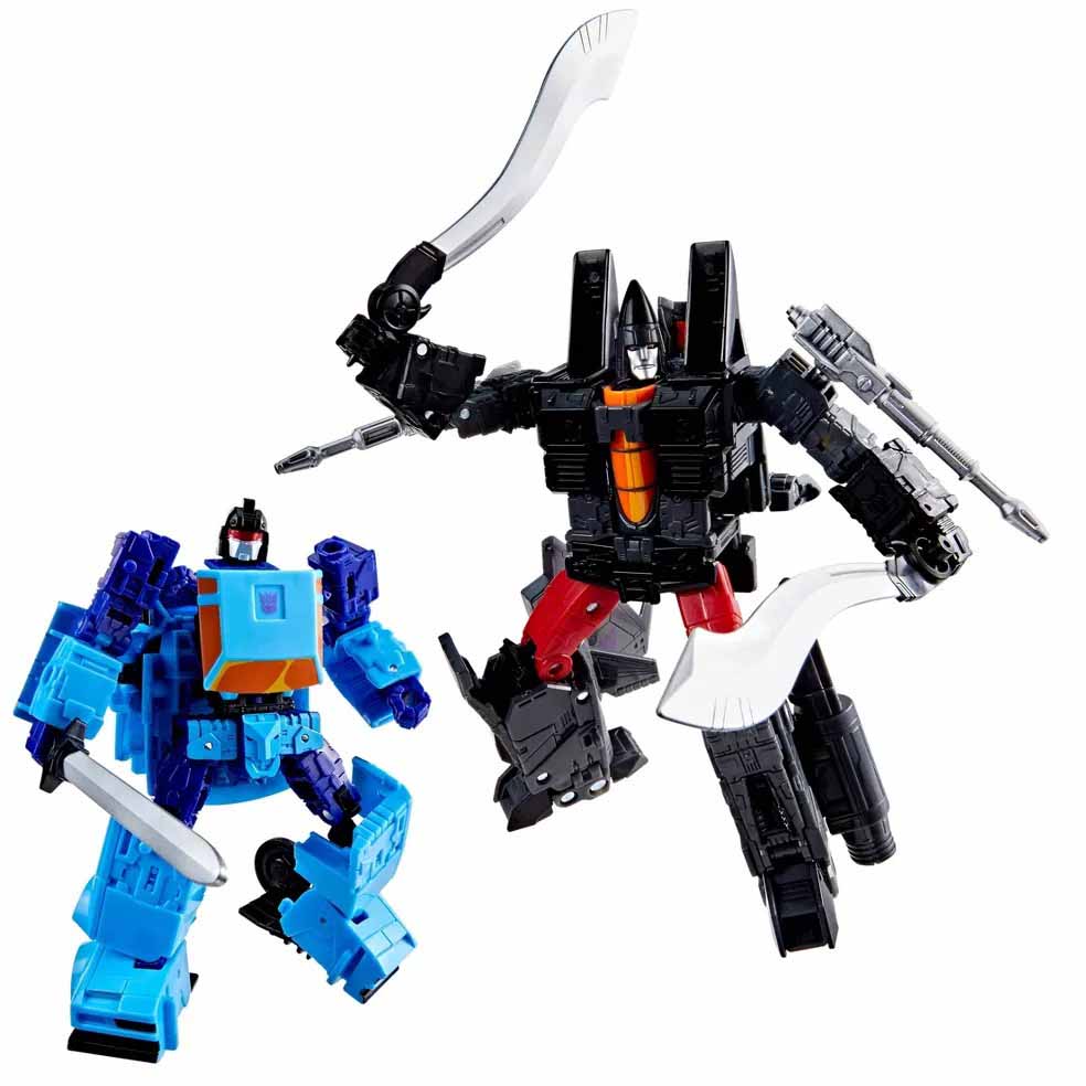 Transformers Studio Series 6 Inch Action Figure Deluxe Class 2-Pack - Elite Seeker & Ground Soldier
