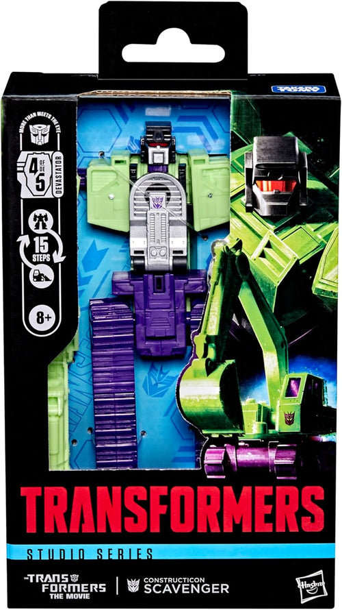 Transformers Studio Series 6 Inch Action Figure Deluxe Class (2025 Wave 3) - Scavenger (Shelf Wear Packaging)